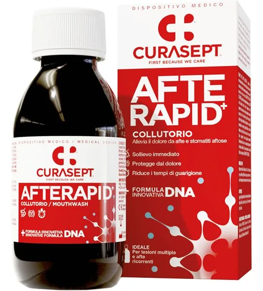 CURASEPT COLLUTORIO AFTE RAPID DNA 125 ML