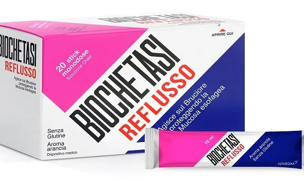 BIOCHETASI REFLUSSO 20 STICK AROMA ARANCIA