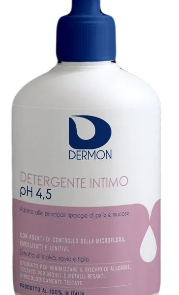 DERMON DETERGENTE INTIMO USO FREQUENTE PH 4,5 500 ML