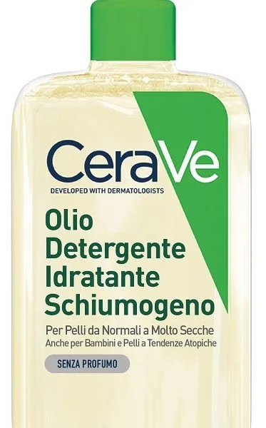 CERAVE OLIO DETERGENTE IDRATANTE SCHIUMOGENO 473 ML