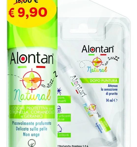 BI PACK NATURAL SPRAY 75 ML + AFTERBITE DOPO PUNTURA 14 ML