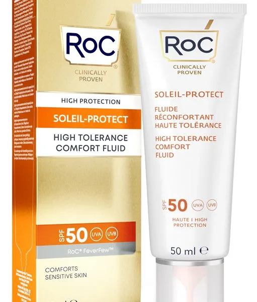 ROC FLUIDO SOLARE VISO SPF 50 ELEVATA TOLLERABILITA' 50 ML