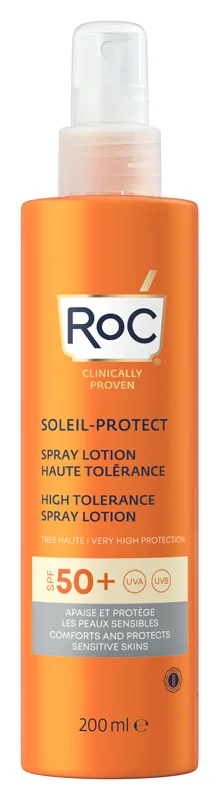ROC LOZIONE SPRAY SOLARE CORPO SPF 50+ ELEVATA TOLLERABILITA' 200 ML
