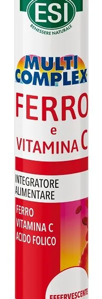 ESI MULTICOMPLEX FERRO VITAMINA C 20 COMPRESSE EFFERVESCENTI