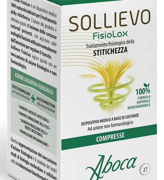 SOLLIEVO FISIOLAX 27 COMPRESSE