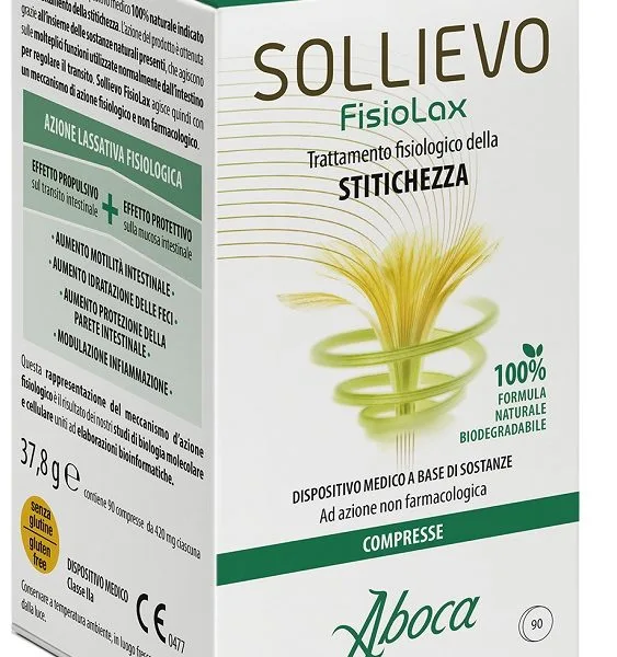 SOLLIEVO FISIOLAX 90 COMPRESSE