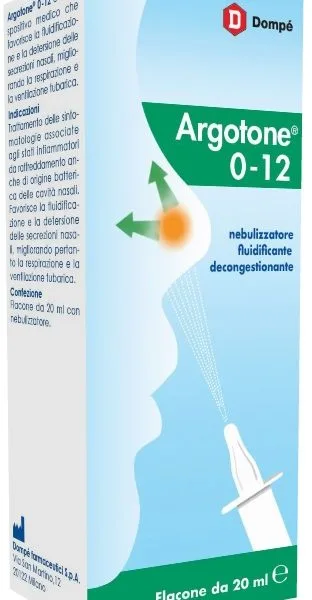 ARGOTONE 0-12 SPRAY NASALE 20 ML