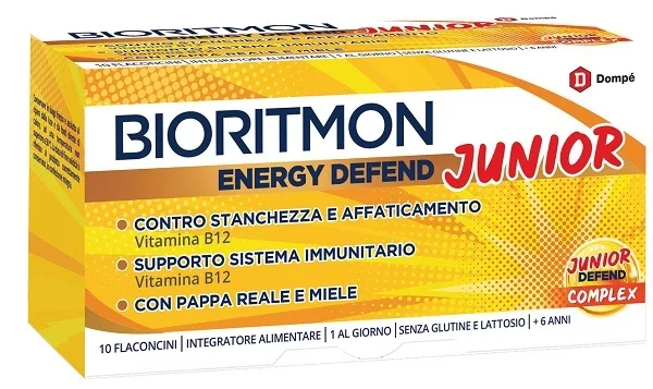 BIORITMON ENERGY DEFEND JUNIOR 10 FLACONCINI 10 ML