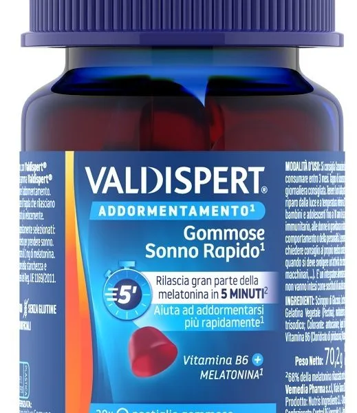 VALDISPERT GOMMOSE SONNO RAPIDO 30 PASTIGLIE GOMMOSE