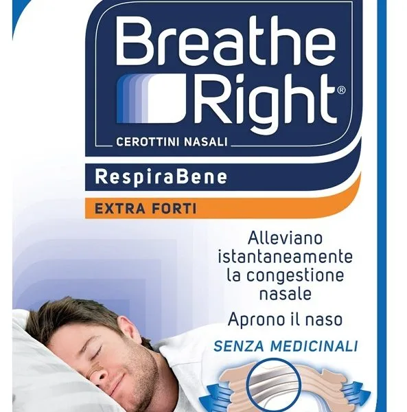 CEROTTI NASALI BREATHE RIGHT EXTRA FORTE 30 PEZZI