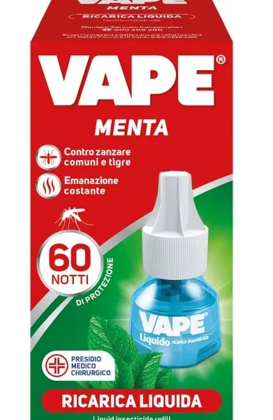 VAPE MENTA RICARICA LIQUIDA 480 ORE 36 ML