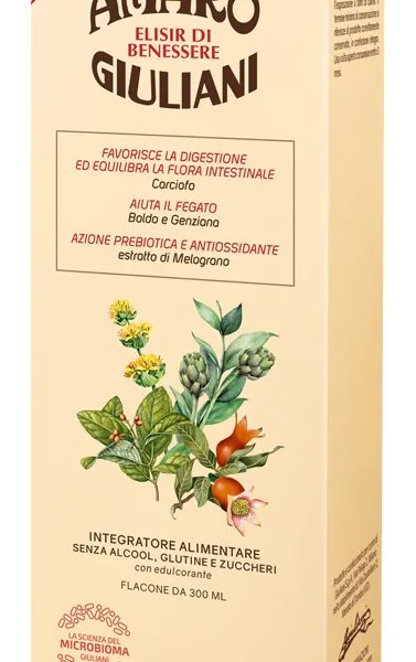 AMARO GIULIANI ELISIR BENESSERE 300 ML NUOVA FORMULA