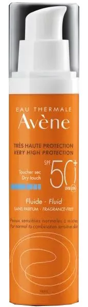 AVENE SOL FLUIDO SPF50+ SENZA PROFUMO NUOVA FORMULA 50 ML