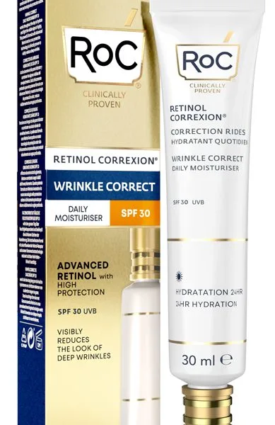 ROC RETINOL CORREXION WRINKLE CORRECT DAILY MOISTURISER SPF30 30 ML