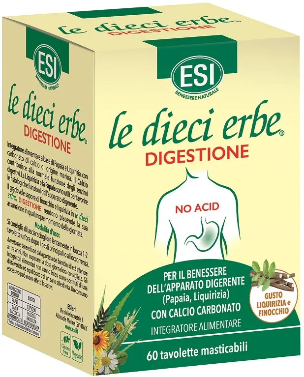 Esi Digestivaid No Acid 60Tav