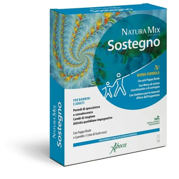 NATURA MIX ADVANCED SOSTEGNO 10 FLACONCINI DA 15 ML