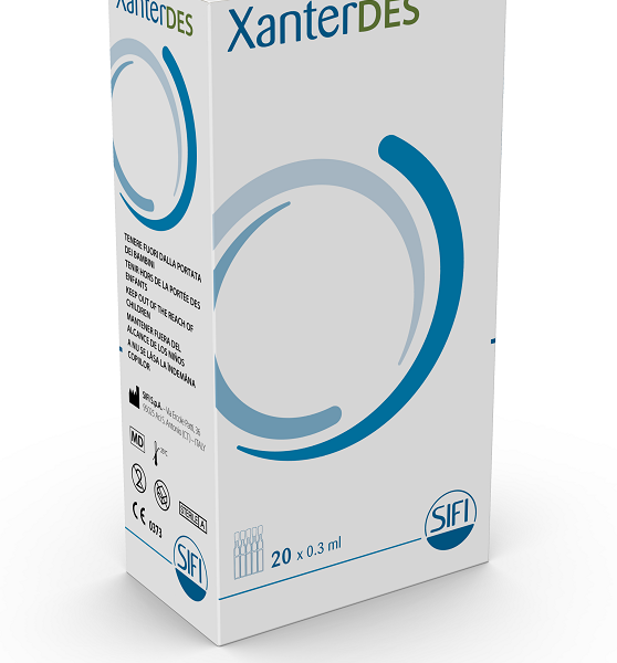 XANTERDES SOLUZIONE OFTALMICA 20 FLACONCINI MONODOSE DA 0,3 ML