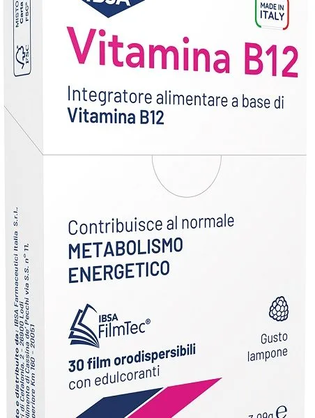 VITAMINA B12 IBSA 30 FILM ORALI