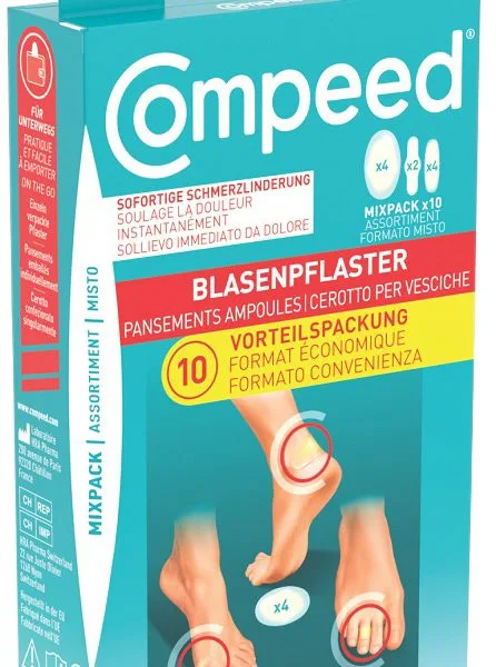 CEROTTI COMPEED PER VESCICHE MISTO BOX 10 PEZZI