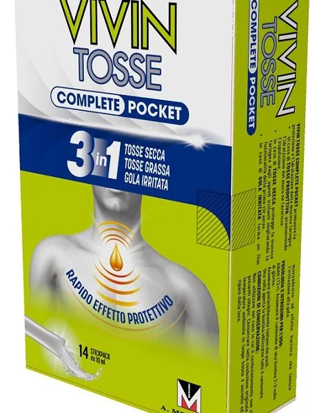 VIVIN TOSSE COMPLETE POCKET 14 STICK PACK DA 10 ML