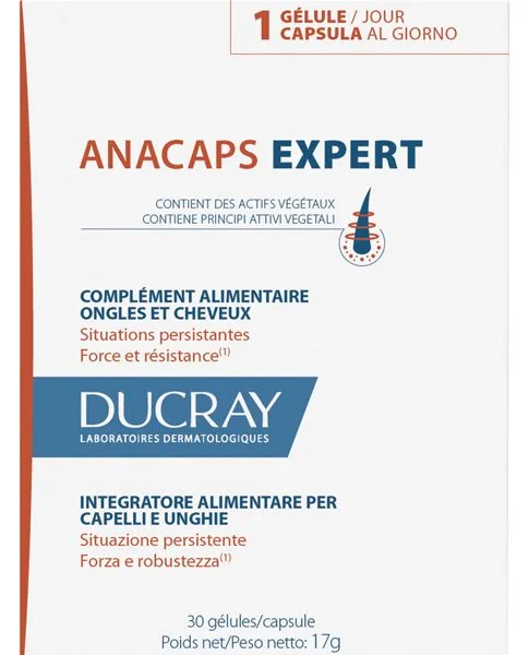 DUCRAY ANACAPS EXPERT CAPELLI E UNGHIE 30 CAPSULE
