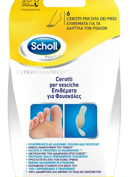 CEROTTO SCHOLL VESCICA DITA PIEDE 6 PEZZI