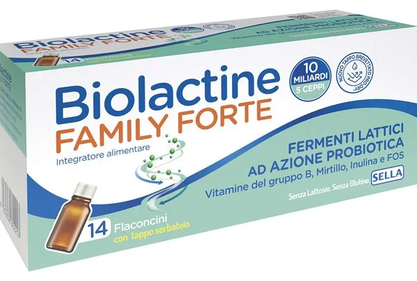 BIOLACTINE FAMILY FORTE 10 MILIARDI 14 FLACONCINI DA 9 ML