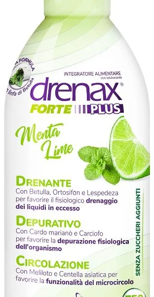 DRENAX FORTE PLUS MENTA/LIME 750 ML