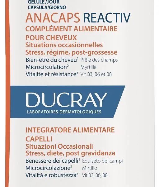 ANACAPS REACTIV CAPELLI SITUAZIONE OCCASIONALE 30 CAPSULE