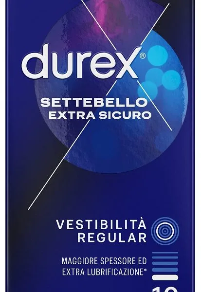 PROFILATTICO DUREX SETTEBELLO EXTRA SICURO 10 PEZZI