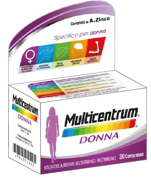 MULTICENTRUM DONNA 30 COMPRESSE
