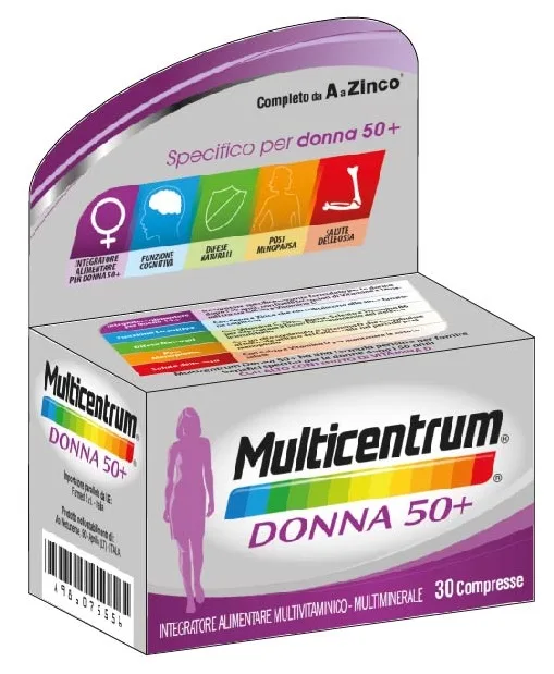 MULTICENTRUM DONNA 50+ 30 COMPRESSE