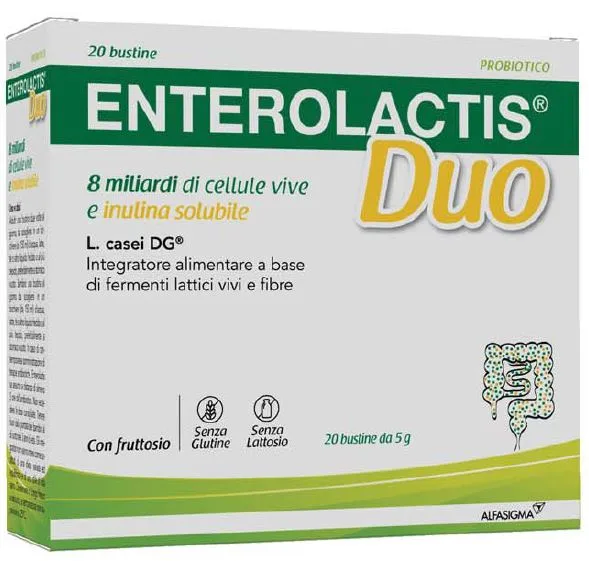 ENTEROLACTIS DUO INULINA 20 BUSTINE 5 G