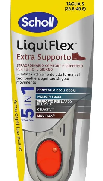 SCHOLL LIQUIFLEX EXTRA SUPPORT TAGLIA SMALL