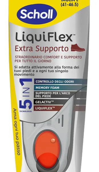 SCHOLL LIQUIFLEX EXTRA SUPPORT TAGLIA LARGE