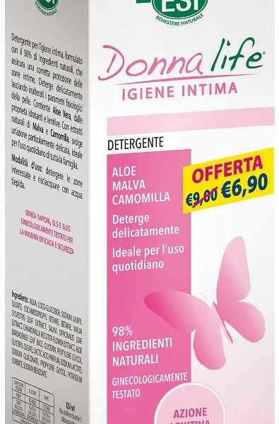 ESI DONNA LIFE IGIENE INTIMA DETERGENTE LENITIVO 250 ML
