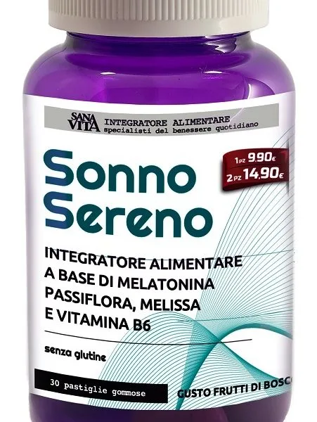 SANAVITA SONNO SERENO 30 GOMMOSE
