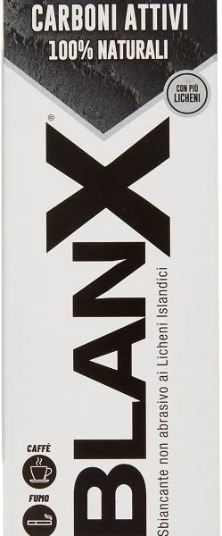 BLANX BLACK CARBONE DENTIFRICIO 75 ML