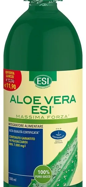 ESI ALOE VERA SUCCO MASSIMA FORZA 500 ML OFFERTA