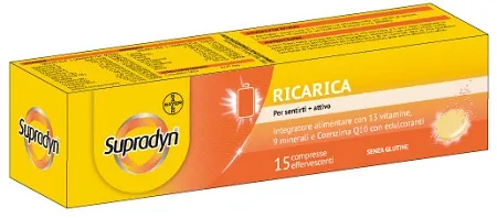 SUPRADYN RICARICA 15 COMPRESSE EFFERVESCENTI