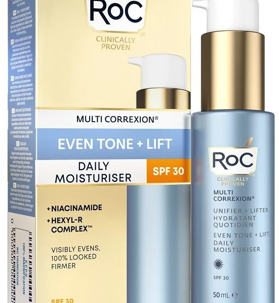 ROC MULTI CORREXION EVEN TONE + LIFT DAILY MOISTURIZER SPF30 50 ML
