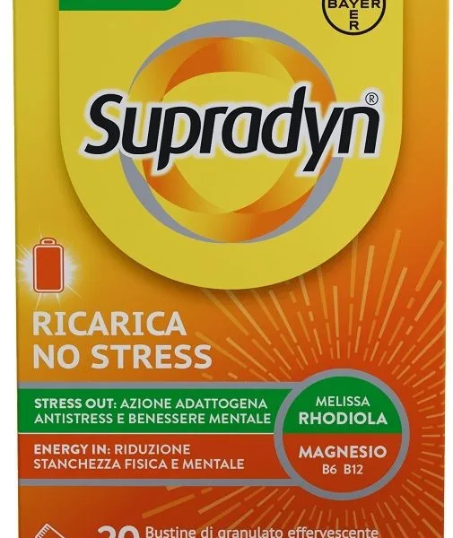 SUPRADYN RICARICA NO STRESS 20 BUSTINE
