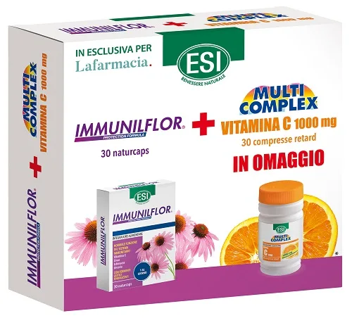 ESI IMMUNILFLOR 30 CAPSULE + VITAMINA C 30 CAPSULE BIPACK