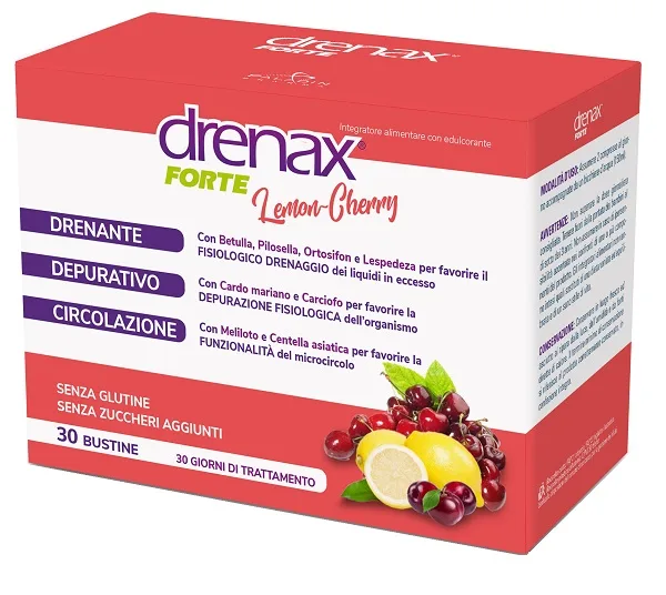 DRENAX FORTE LEMON CHERRY 30 BUSTINE