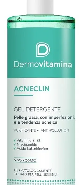 DERMOVITAMINA ACNECLIN GEL DETERGENTE 400 ML