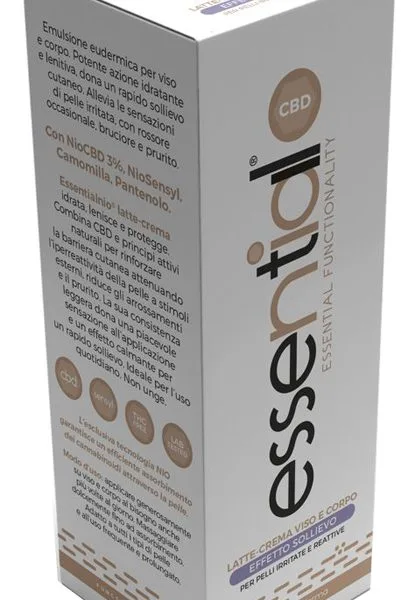ESSENTIALNIO DERMA LATTE-CREMA VISO E CORPO EFFETTO SOLLIEVO 100 ML