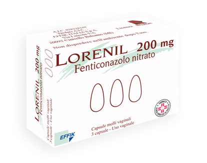 LORENIL*3CPS MOLLI VAG 200MG