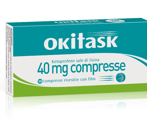OKITASK*10CPR RIV 40MG