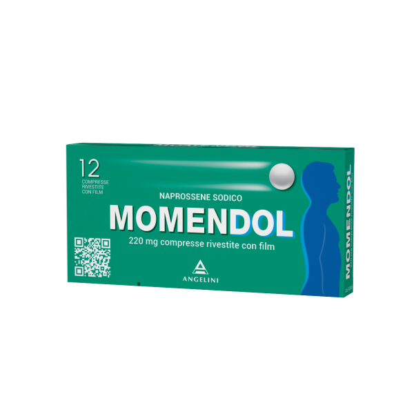 MOMENDOL*12CPR RIV 220MG