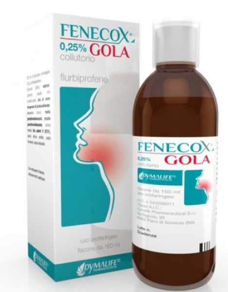 FENECOX GOLA*COLLUT 160ML0,25%